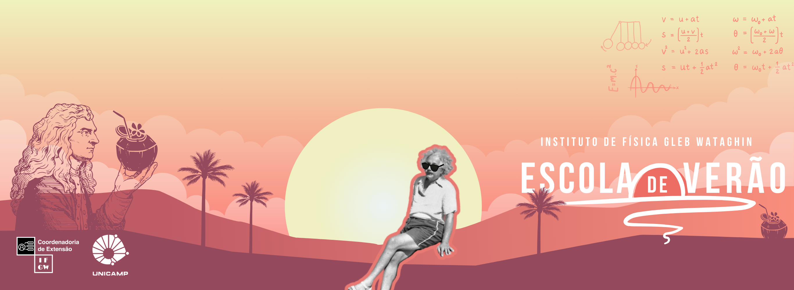 banner - Escola de Verão IFGW 2025 