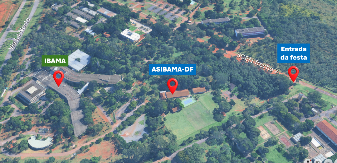 mapa da festa