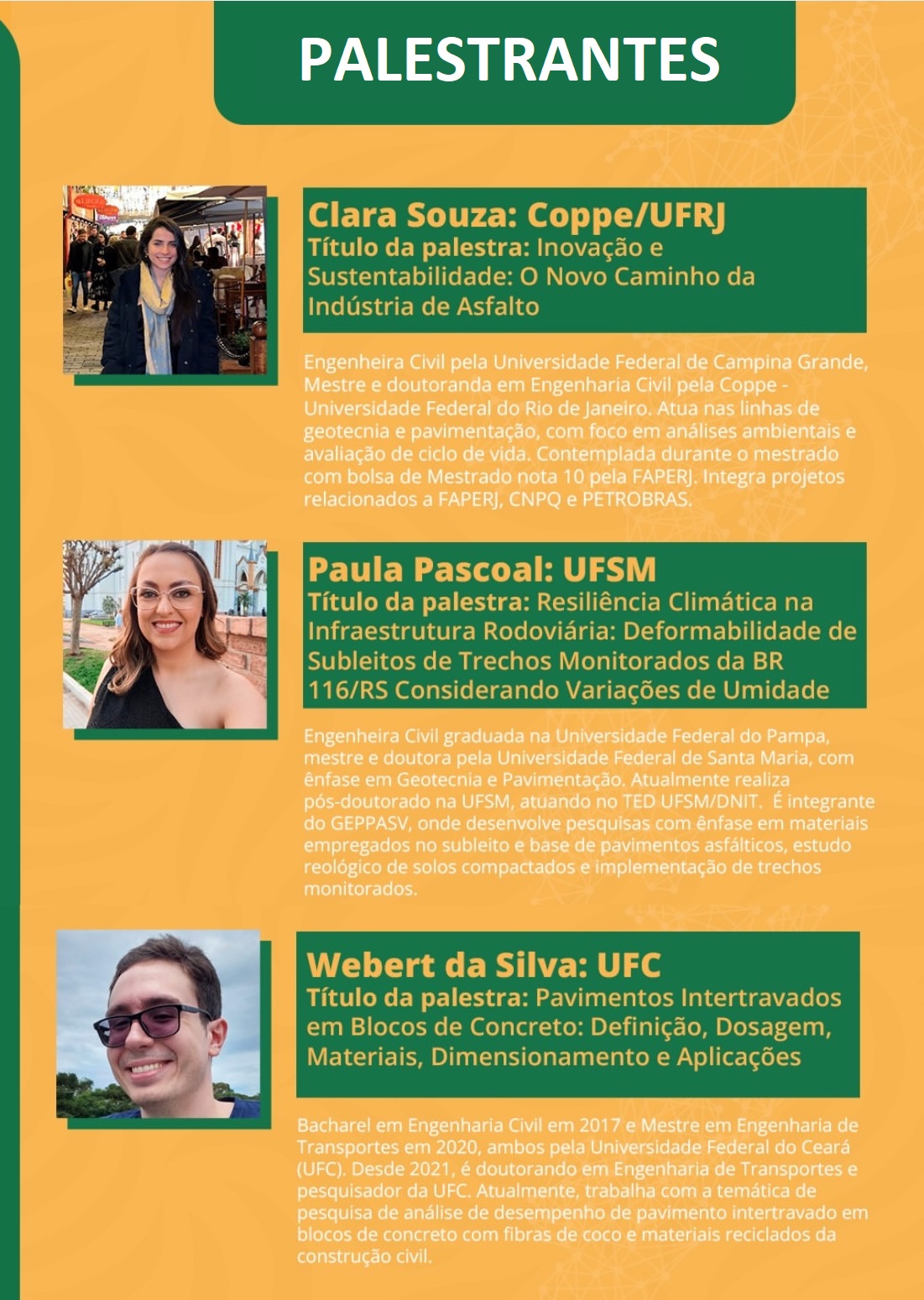 Palestras Prata da Casa
