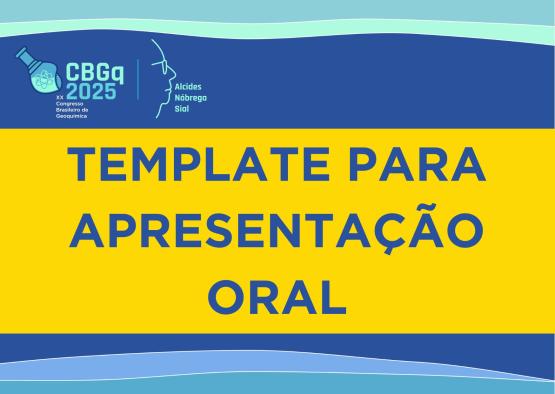 Template para apresentação oral
