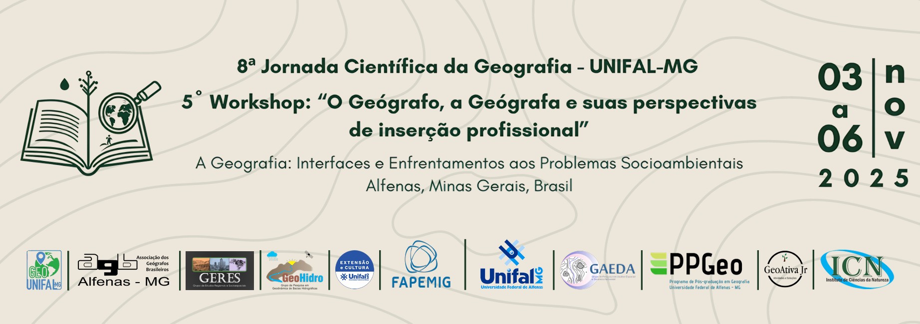 Header do evento