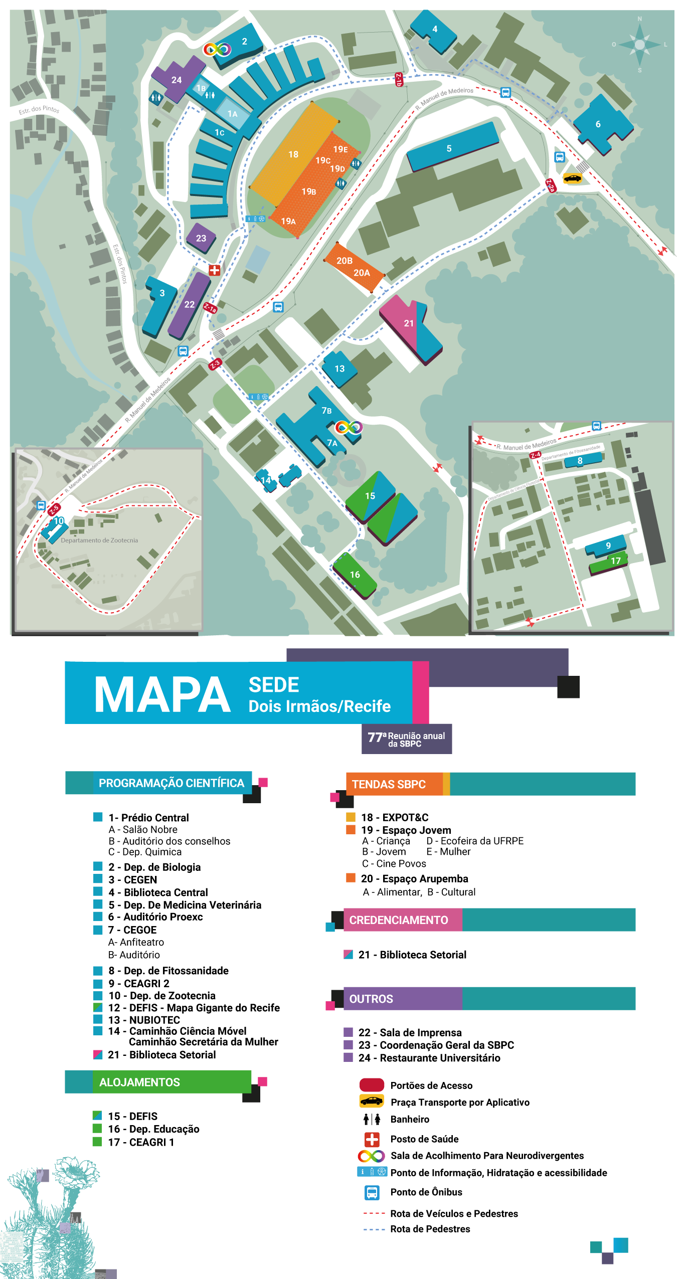 Mapa SBPC 2025